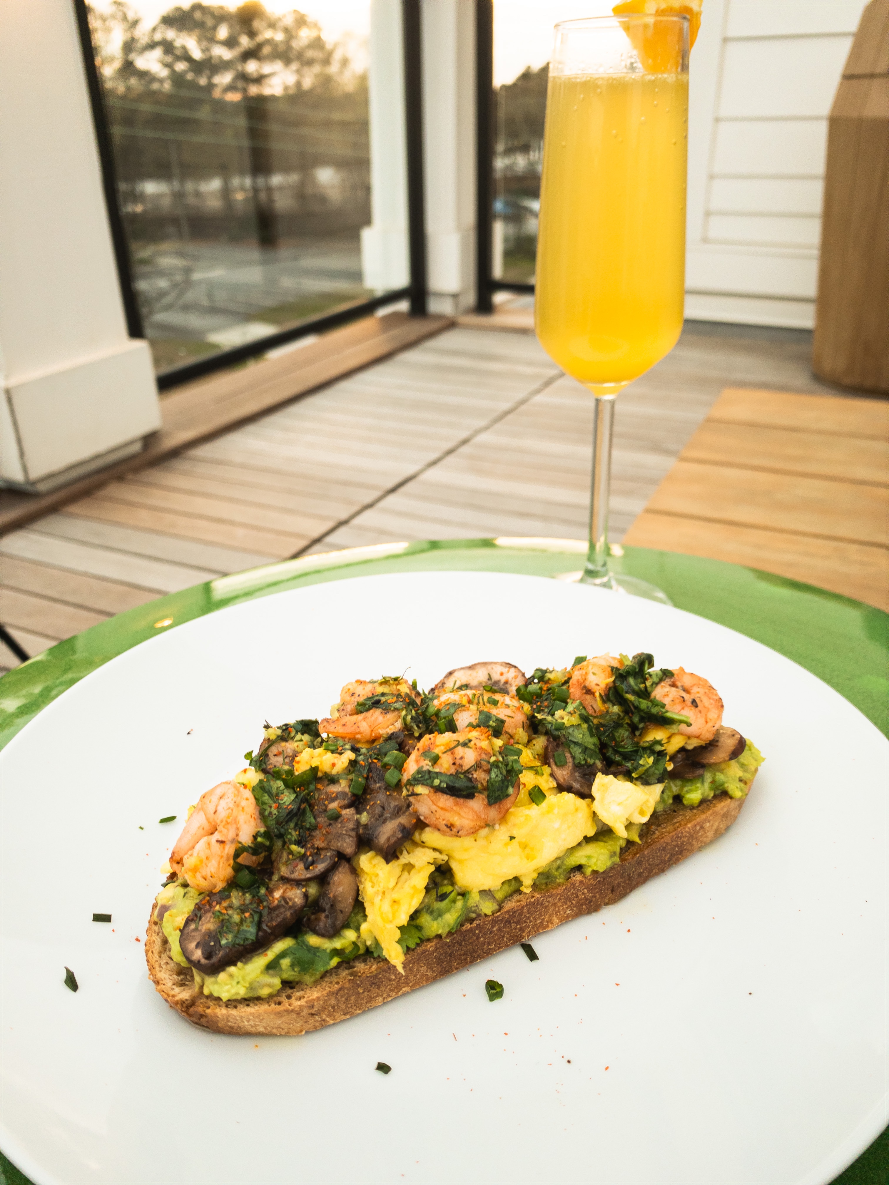 brunch shrimp toast