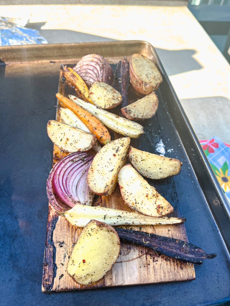 cedar plank vegetables